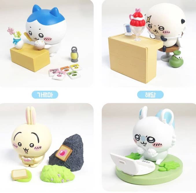 Chiikawa Random Diorama Figure Set Blind Box