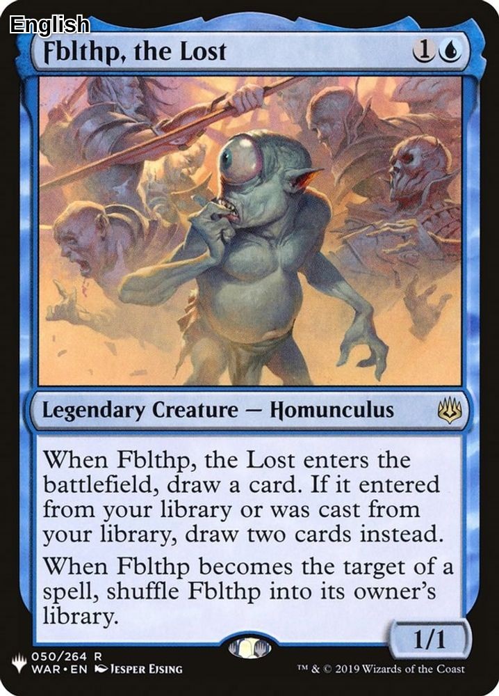 Fblthp, the Lost