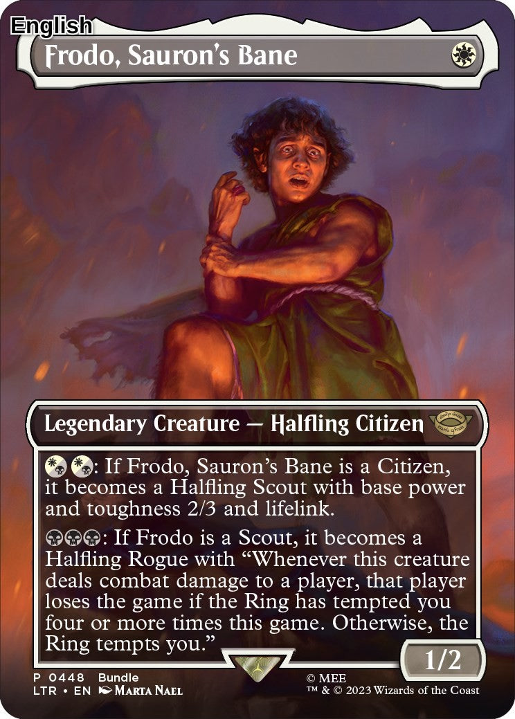 Frodo, Sauron's Bane (Borderless) (LTR Bundle)