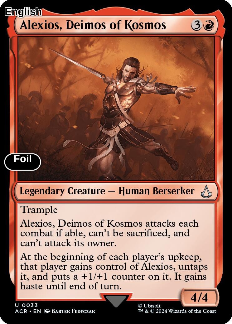 Alexios, Deimos of Kosmos