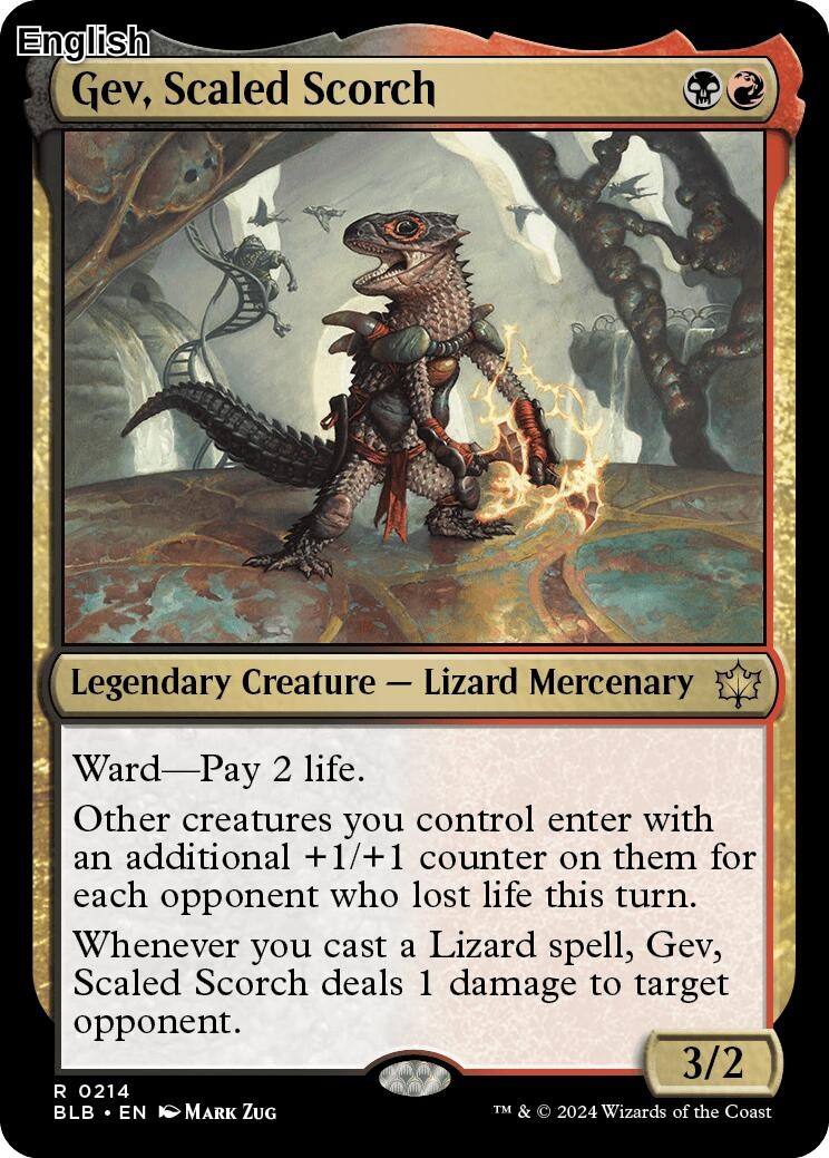 Gev, Scaled Scorch