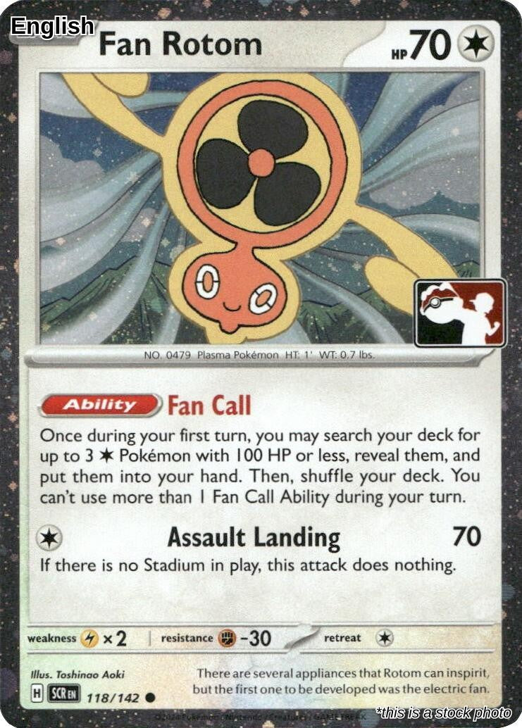 Fan Rotom - 118/142 (Cosmos Holo)