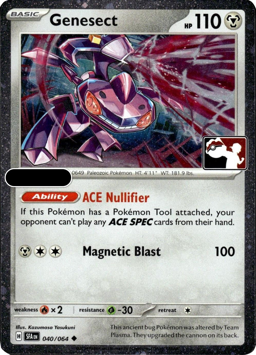 Genesect - 040/064 (Cosmos Holo)