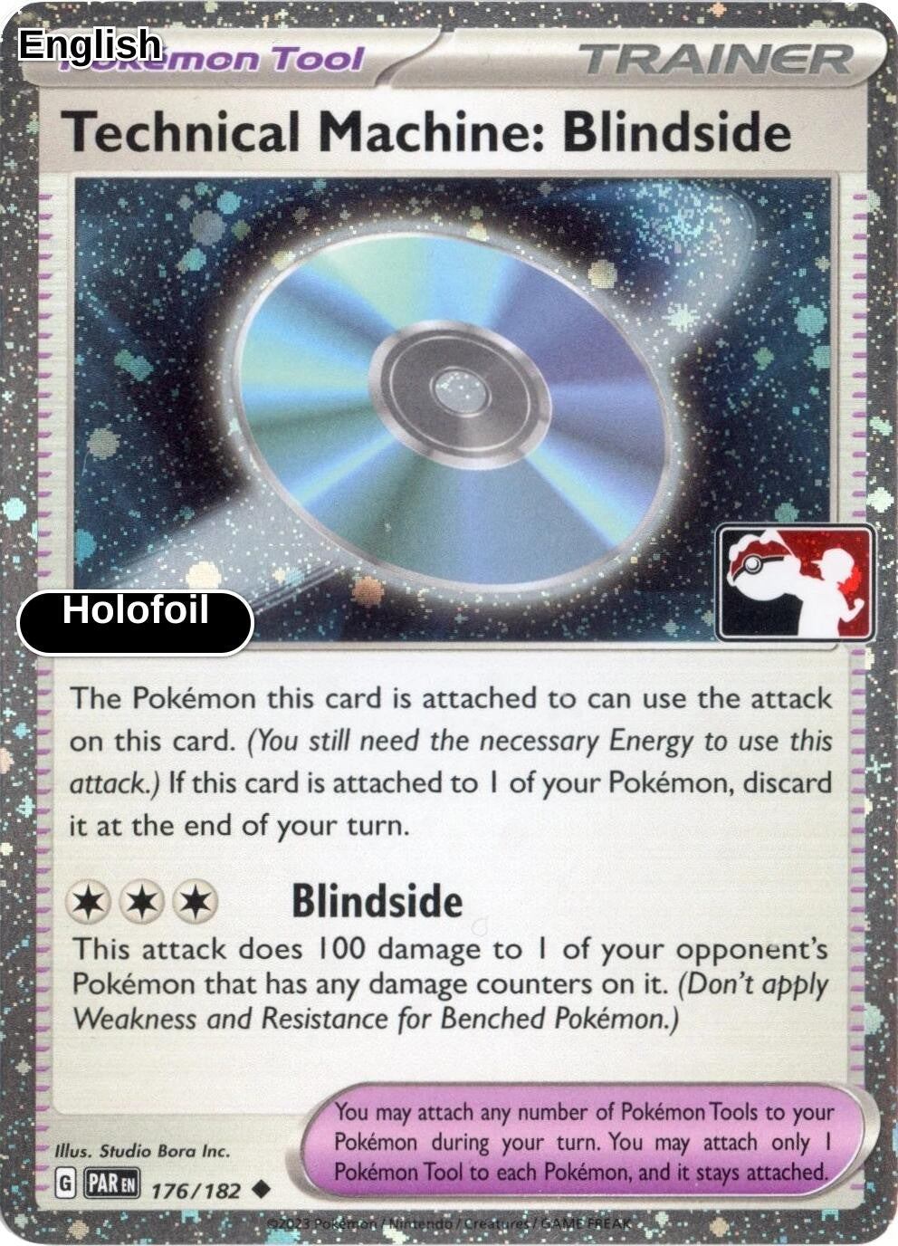 Technical Machine: Blindside - 176/182 (Cosmos Holo)