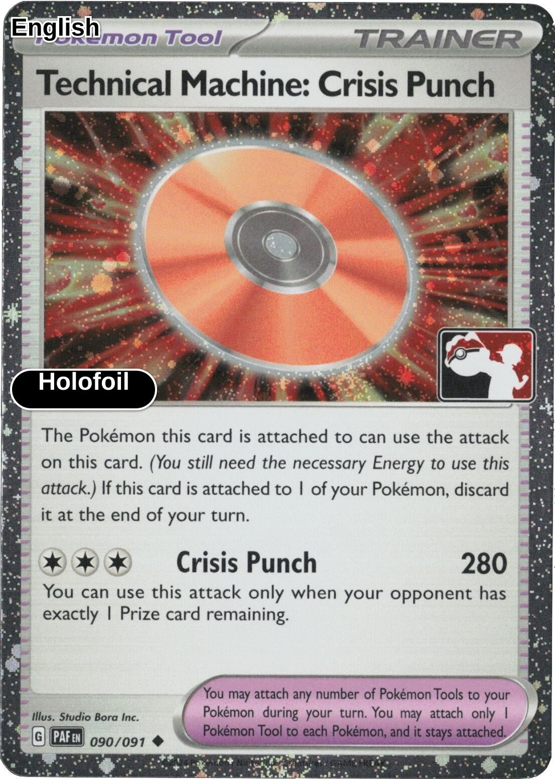 Technical Machine: Crisis Punch - 090/091 (Cosmos Holo)