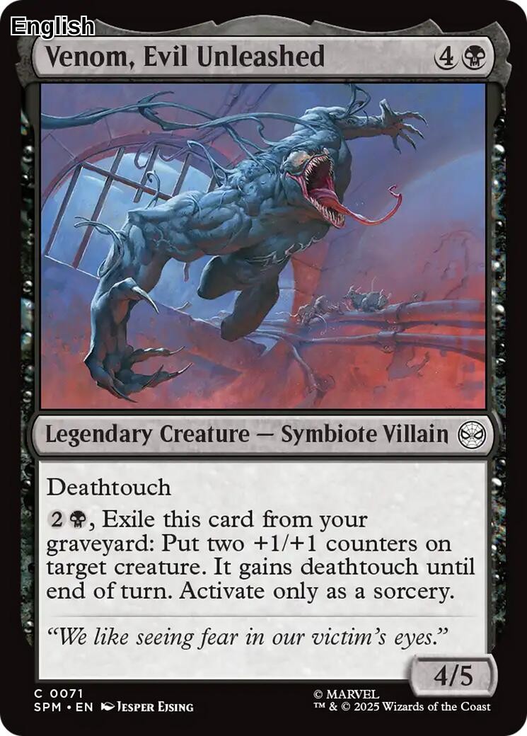 Venom, Evil Unleashed