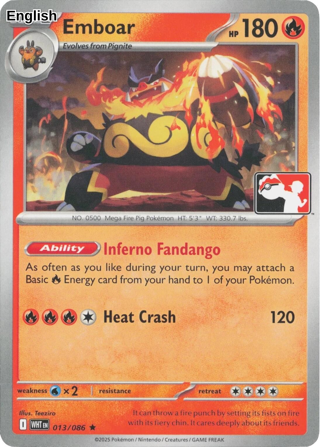 Emboar - 013/086
