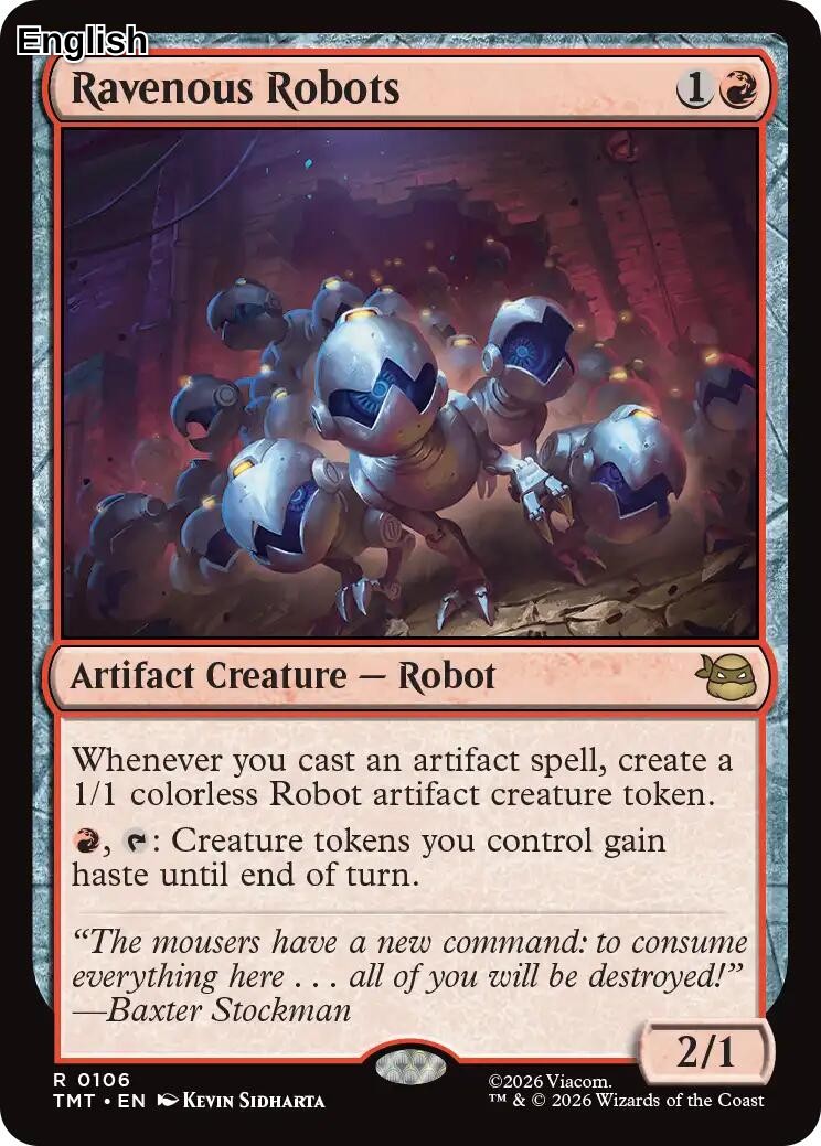 Ravenous Robots