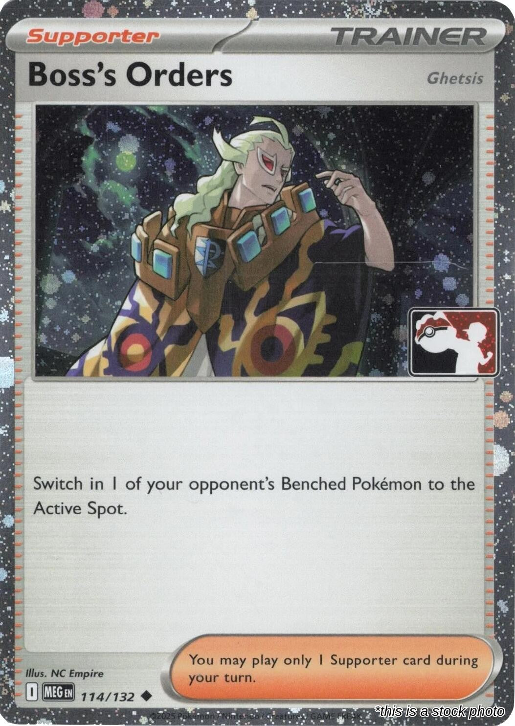 Boss's Orders [Ghetsis] - 114/132 (Cosmos Holo)