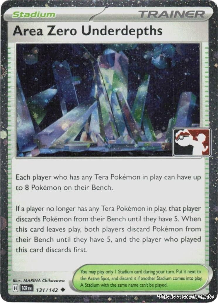Area Zero Underdepths - 131/142 (Cosmos Holo)