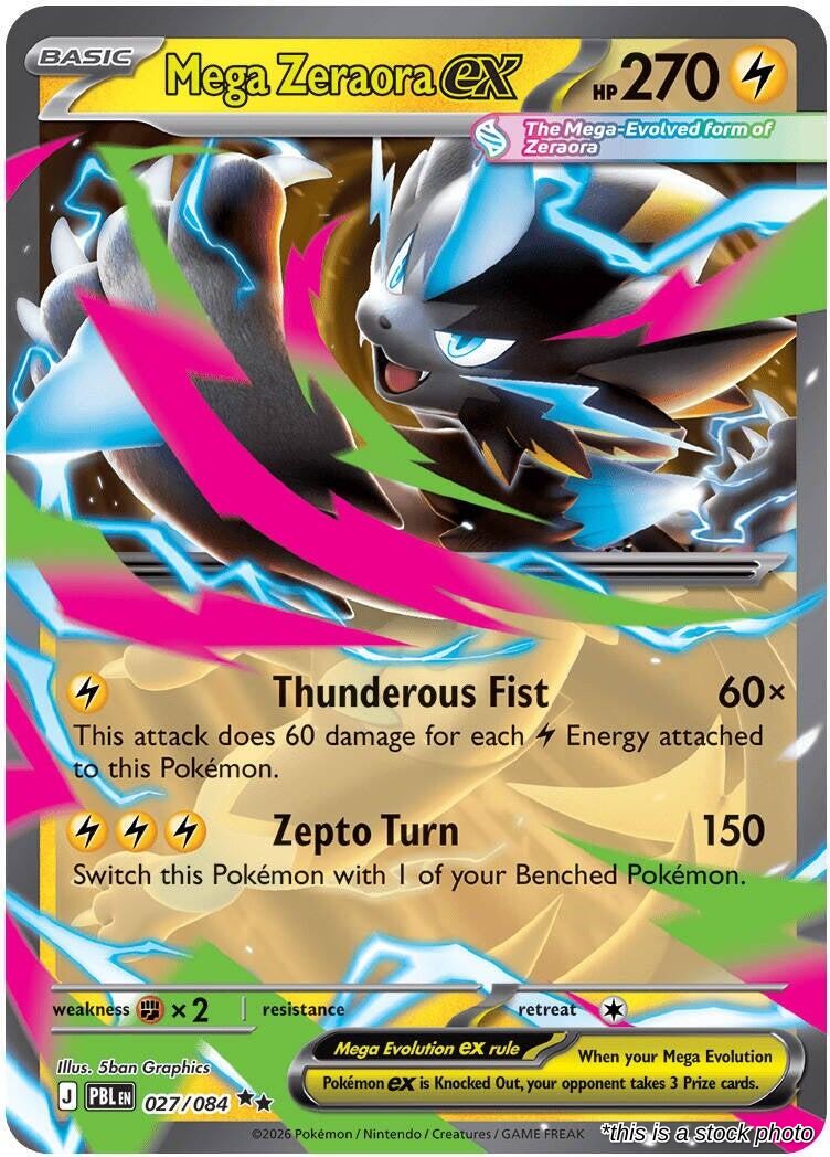 Mega Zeraora ex - 027/084