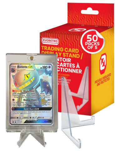 EVORETRO Card Display Stand - 35-260PT Clear Durable Game Card Stand