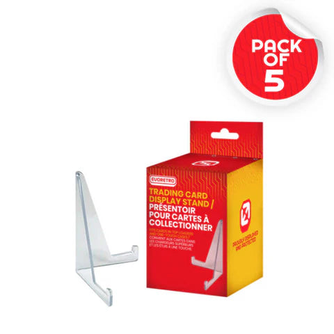 EVORETRO Card Display Stand - 35-260PT Clear Durable Game Card Stand