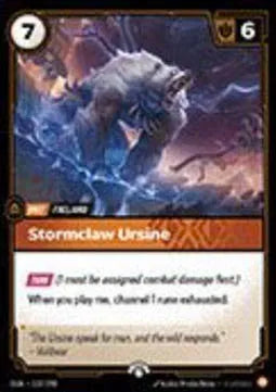 Stormclaw Ursine [OPP - 137/298]